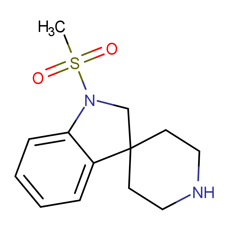 1-(methylsulfonyl)spiro[indoline-3,4'-piperidine] CAS: 178261-41-1